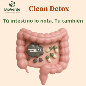 Clean Detox BioVerde | Limpieza Hepática y Digestiva (con Bailahuén y Aloe)