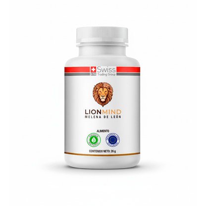 LionMind Melena de León | Foco y Memoria (Tratamiento 2 Meses)