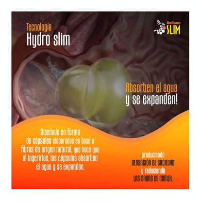 Balloon Slim - Efecto Balón Gástrico Natural (120 Cápsulas)