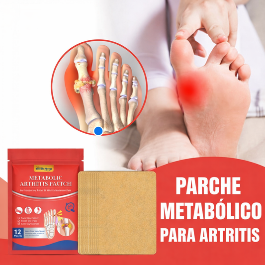 Tripack Parches para Artritis y Gota | Alivio del Dolor e Inflamación