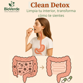 Clean Detox BioVerde | Limpieza Hepática y Digestiva (con Bailahuén y Aloe)
