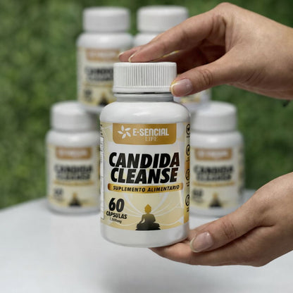 Candida Cleanse Detox 1000mg | Anti-Hinchazón y Hongo Cándida