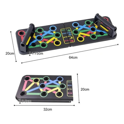 Tabla de Flexiones Push Up 9 en 1 - Gimnasio en Casa